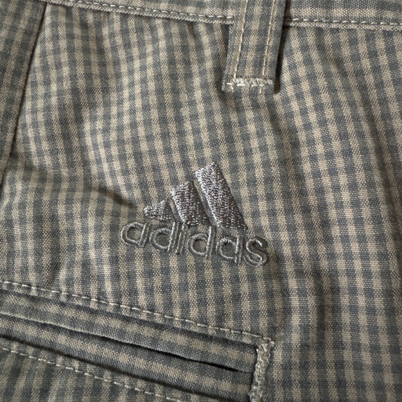 ADIDAS Checkered Golf Pant, Navy/Beige - Picture 3 of 3